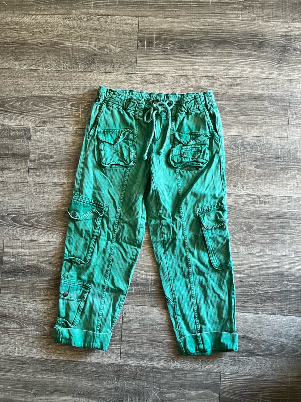 Tahiti Cargo Pants - Amazon green Utility Style - Picture 6 of 8